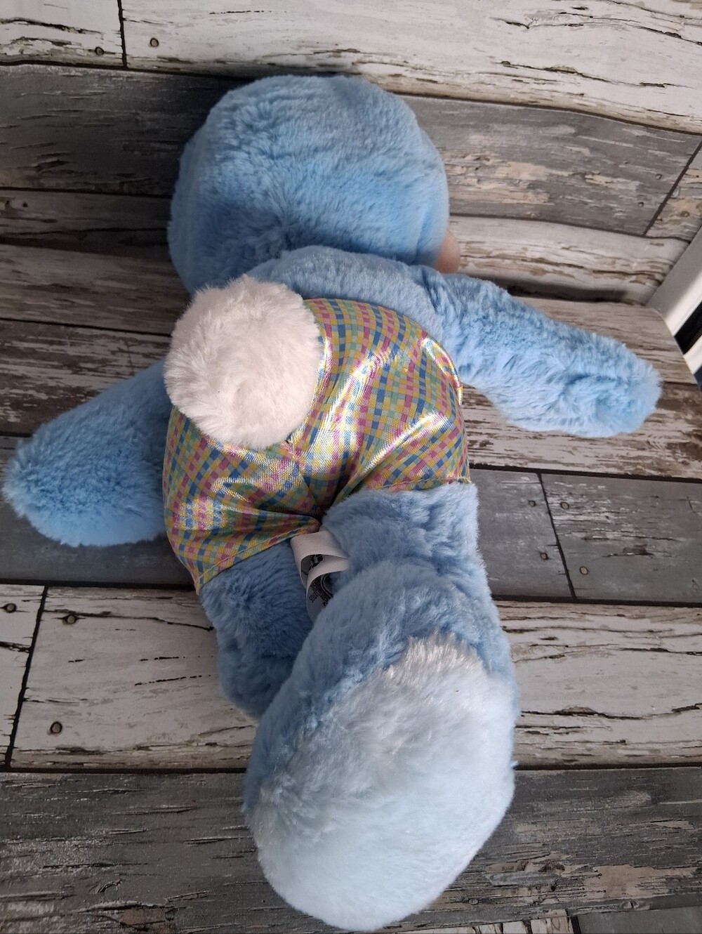 Plush Blue Bunny Costume Mickey Mouse Stuffed Toy - Picture 4 of 5